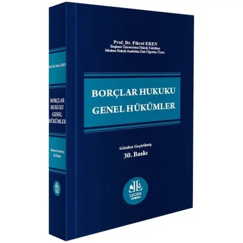 Borçlar Hukuku Genel Hükümler  fikret eren