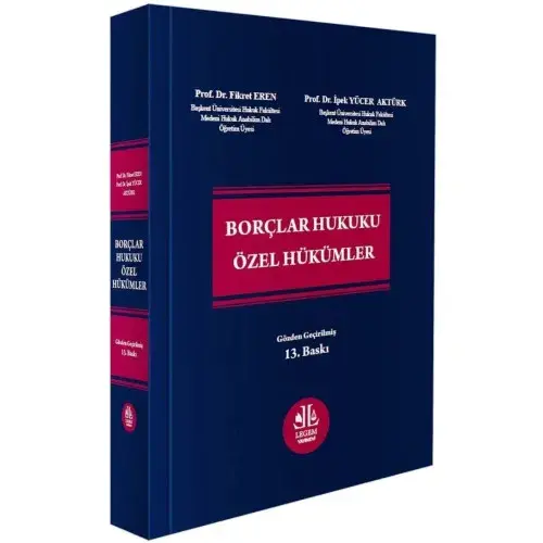 Borçlar Hukuku Özel Hükümler FİKRET EREN