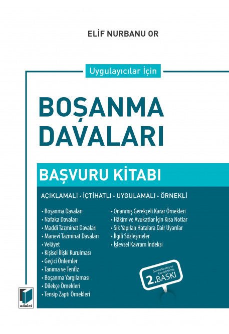 Uygulayıcılar için Boşanma Davaları Başvuru Kitabı