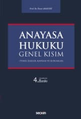 Anayasa Hukuku Genel Kısım