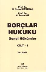 Borçlar Hukuku Genel Hükümler Cilt - 1  2026