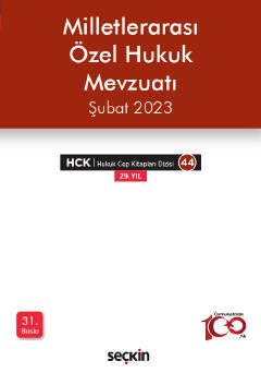 Milletlerarası Özel Hukuk Mevzuatı