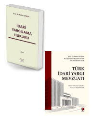 İdari Yargılama Hukuku ve İdari Yargı Mevzuatı (2'li Set) ÖN SİPARİŞ