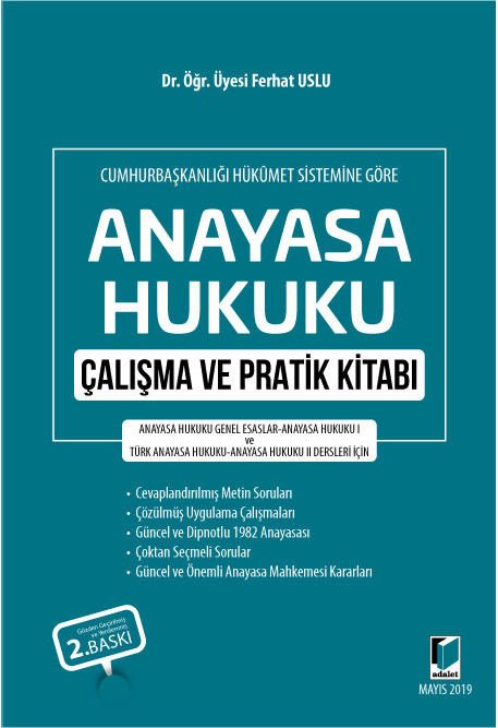 Anayasa Hukuku Çalışma ve Pratik Kitabı