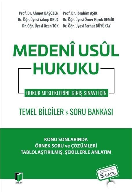 Medeni Usul Hukuku Temel Bilgiler & Soru Bankası