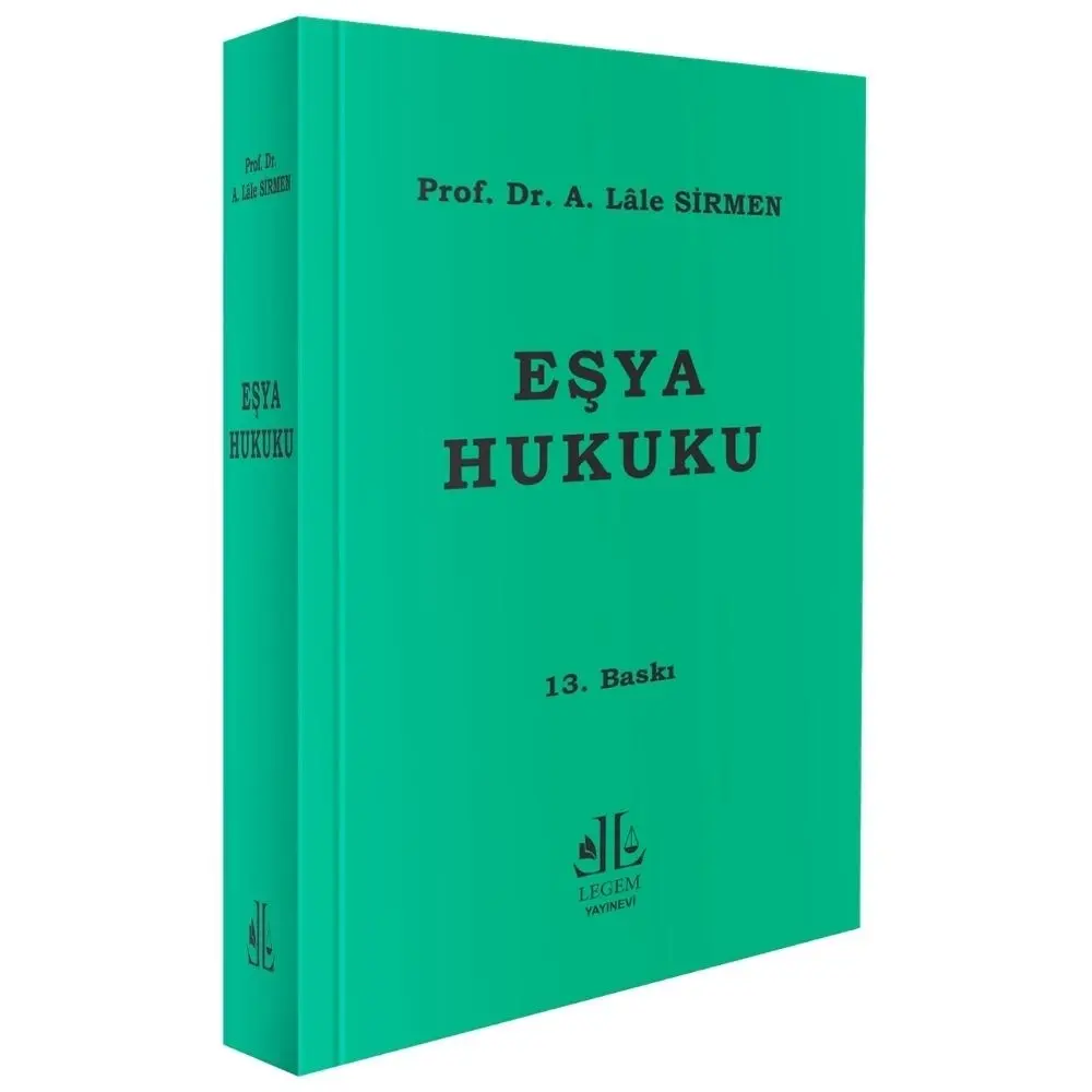 Eşya Hukuku ön sipariş 25  Ekimde Sevk Olacaktır