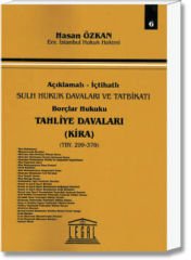 Borçlar hukuku Tahliye Davaları(Kira)(TBY.299-378)