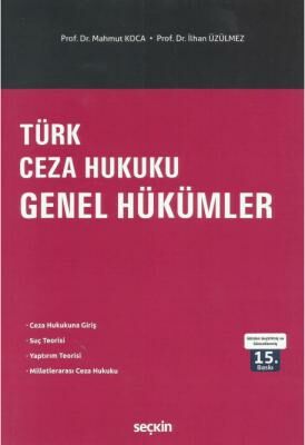 TÜRK CEZA HUKUKU GENEL HÜKÜMLER
