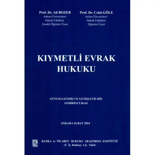 Kıymetli Evrak Hukuku