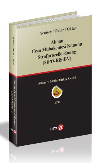 Alman Ceza Muhakemesi Kanunu - Strafprozeßordnung(StPO)