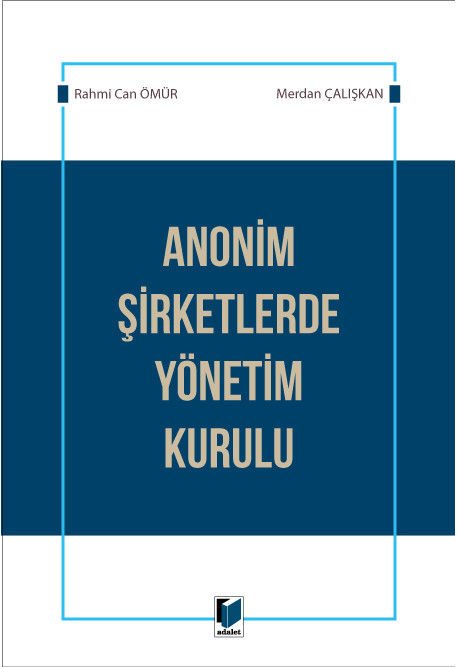 Anonim Şirketlerde Yönetim Kurulu