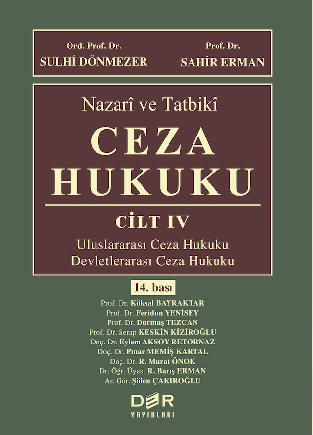 Ceza Hukuku Cilt IV
