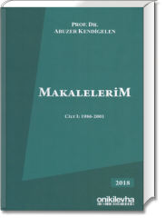 Makalelerim Cilt: 1 (1986 – 2001)