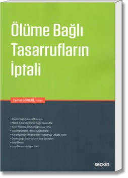 Ölüme Bağlı Tasarrufların İptali