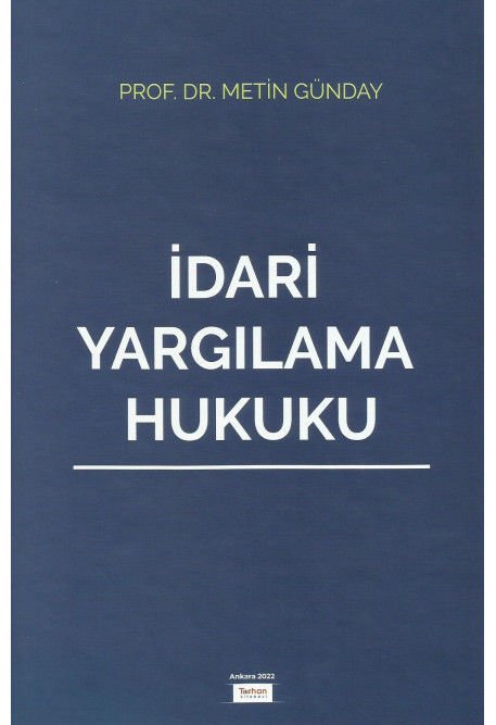 İdari Yargılama Hukuku 1 . BASKI ESKİ