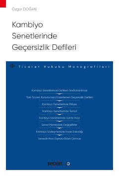 Kambiyo Senetlerinde Geçersizlik Defileri