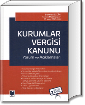 Kurumlar Vergisi Kanunu Yorum ve Açıklamaları