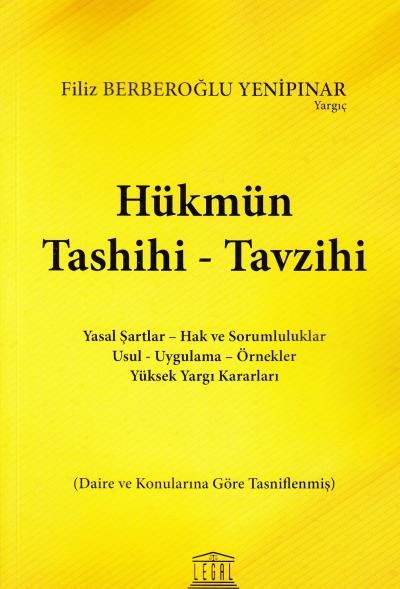 HÜKMÜM TASHİHİ -TAVZİHİ