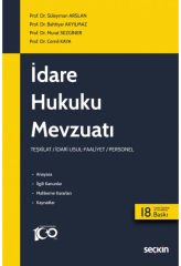 İDARE HUKUKU MEVZUATI