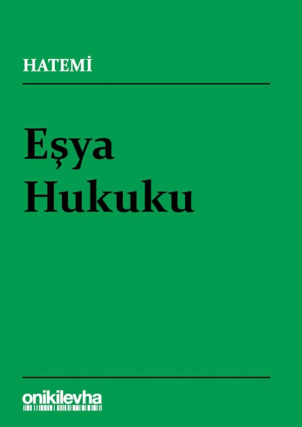 Eşya Hukuku