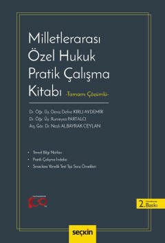 Milletlerarası Özel Hukuk Pratik Çalışma Kitabı