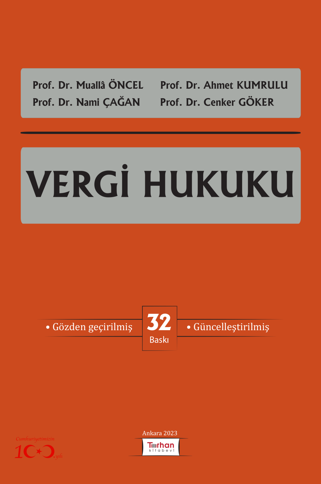 VERGİ HUKUKU 32. BASKI