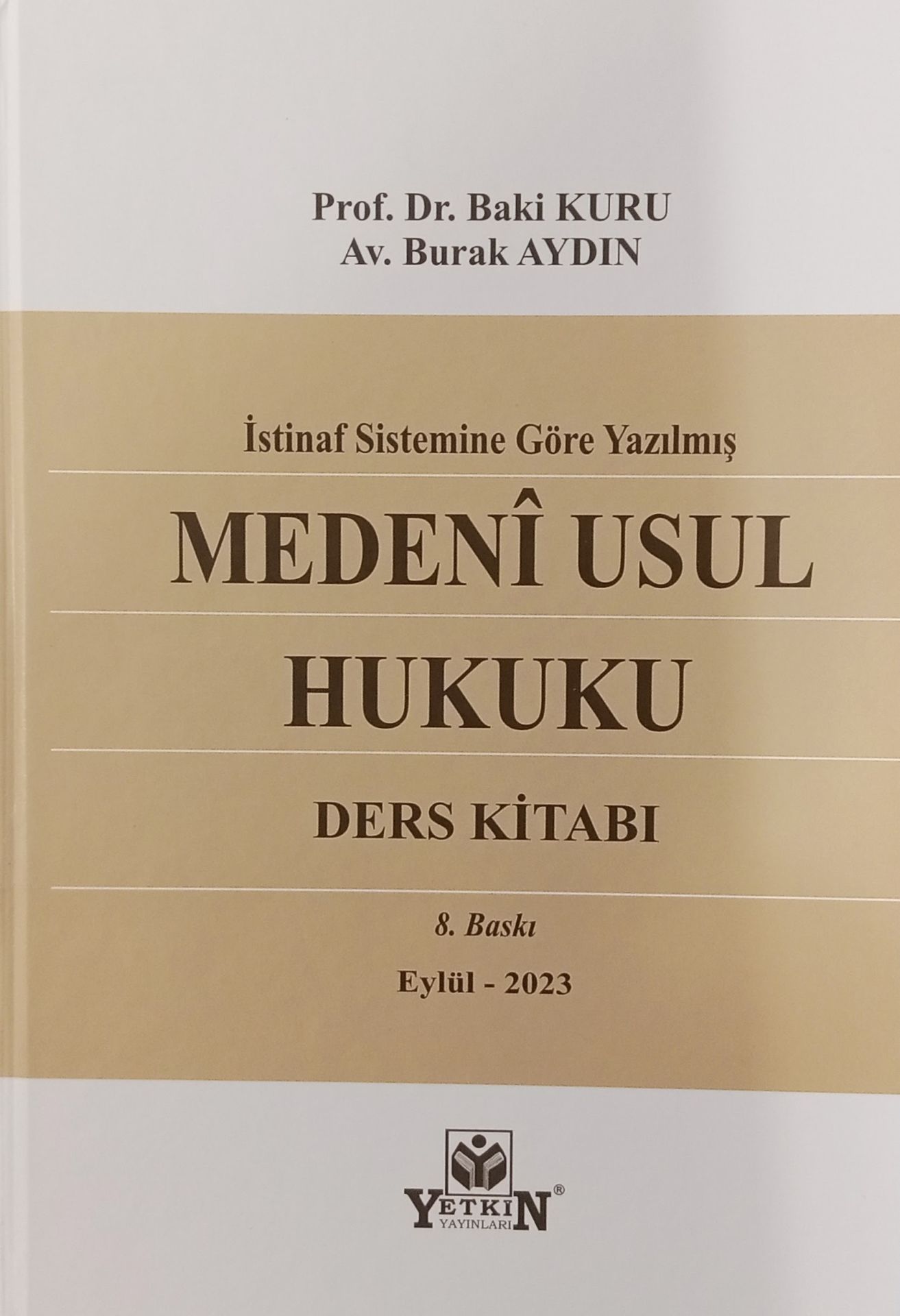 MEDENİ USUL HUKUKU  8.BASKI 2023