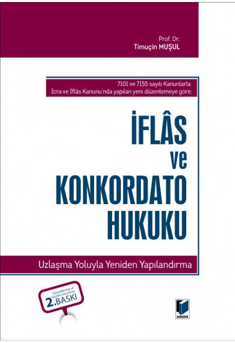 İFLAS VE KONKORDATO HUKUKU