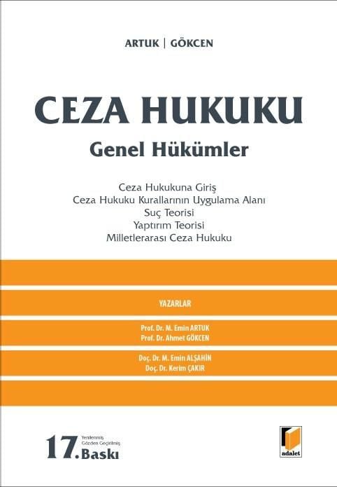 Ceza Hukuku Genel Hükümler