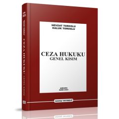 ceza hukuku genel hükümler toroslu