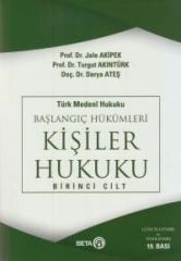 Türk Medeni Hukuku Başlangıç Hükümleri Kişiler Hukuku