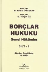 BORÇLAR HUKUKU GENEL HÜKÜMLER 2. CİLT