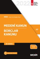Medeni Kanun – Borçlar Kanunu (Cep)