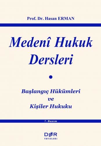 Medenî Hukuk Dersleri