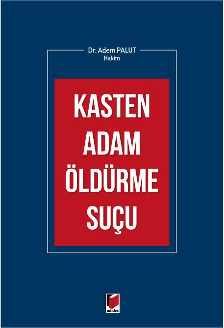 Kasten Adam Öldürme Suçu