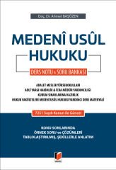 Medeni Usul Hukuku Ders Notu & Soru Bankası