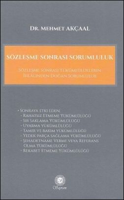 Sözleşme Sonrası Sorumluluk