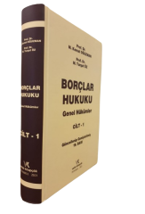 Borçlar Hukuku (Genel Hükümler) Cilt I