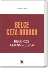 Belge Ceza Hukuku (Records Criminal Law)