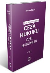 Ceza Hukuku Özel Hükümler Cilt I