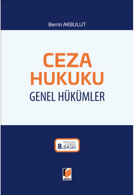 Ceza Hukuku Genel Hükümler