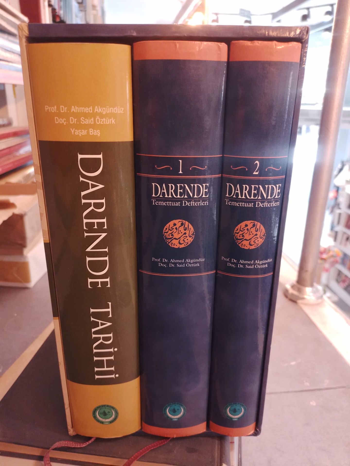 Darende Temettuat Defterleri - Darende Tarihi 3 Cilt Takım kutulu