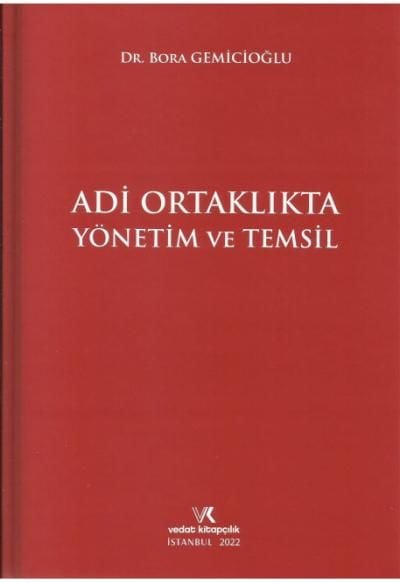 Adi Ortaklıkta Yönetim ve Temsil