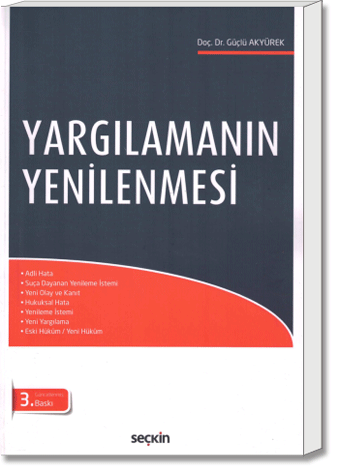 Yargılamanın Yenilenmesi