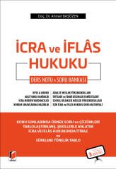 İcra ve İflâs Hukuku Ders Notu