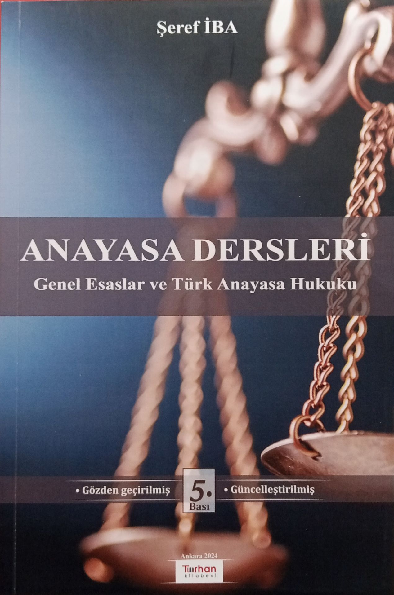 ANAYASA DERSLERİ 5.BASI 2024