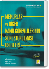 Memurlar ve Diğer Kamu Görevlilerinin Soruşturulması Usulleri