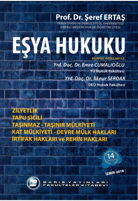 Eşya Hukuku