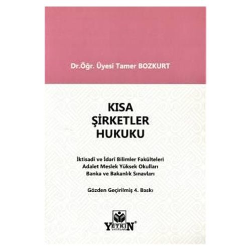 Kısa Şirketler Hukuku