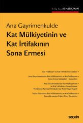 Kat Mülkiyetinin ve Kat İrtifakının Sona Ermesi